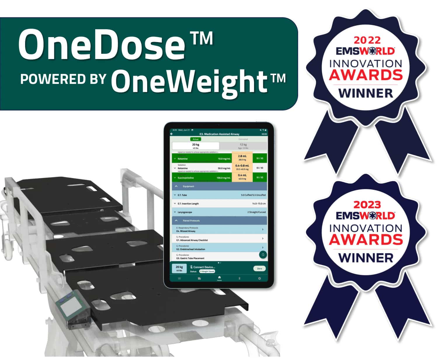 OneDose Clinches Second Consecutive EMS Innovation Award