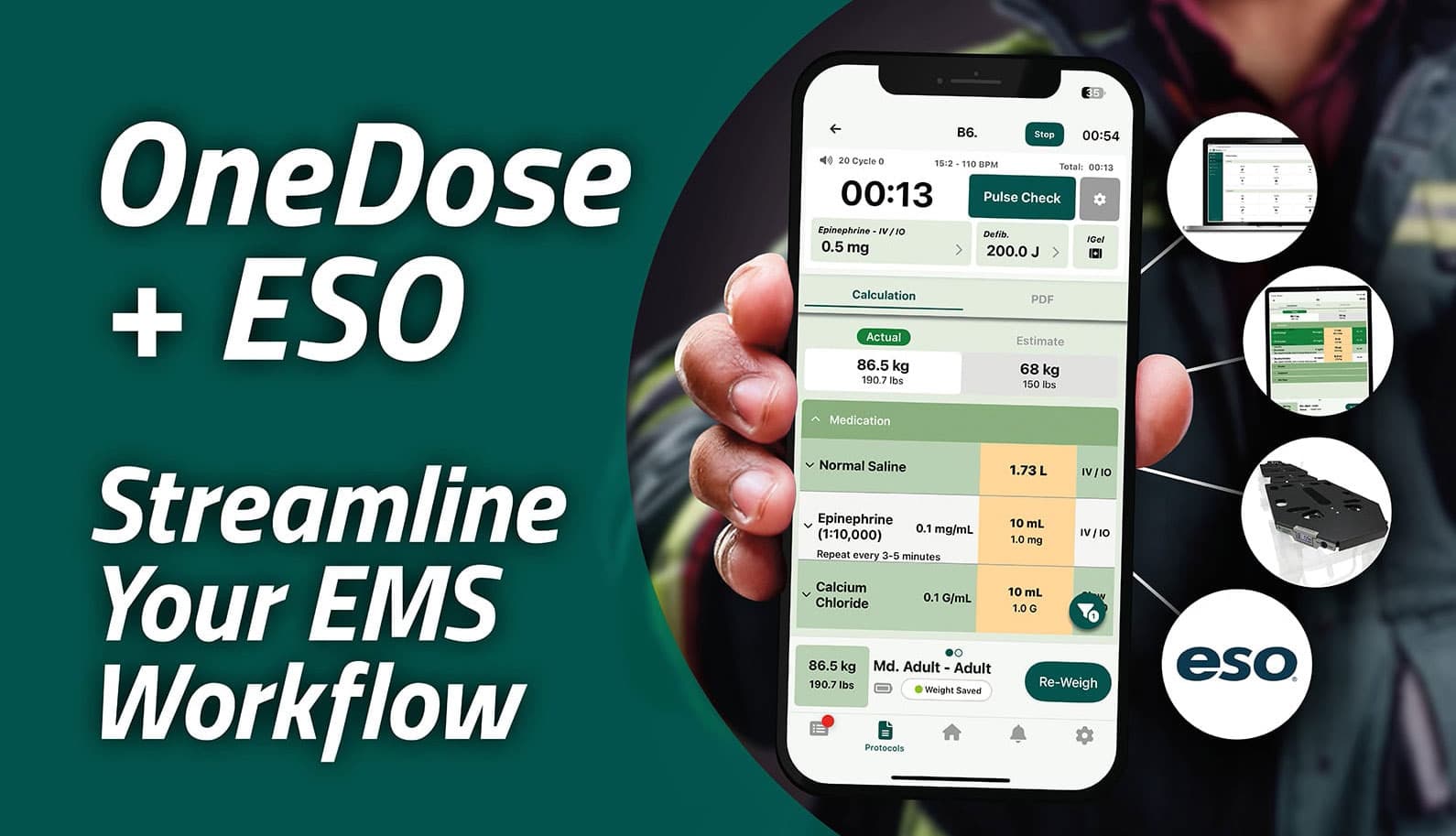 OneDose + ESO: A New Chapter in EMS Documentation