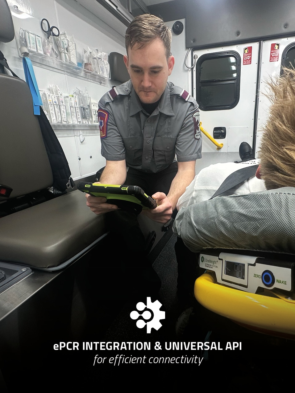 ePCR integration in the OneDose app